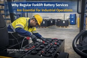 Why Regular Forklift Battery Services Are Essential For Industrial Operations