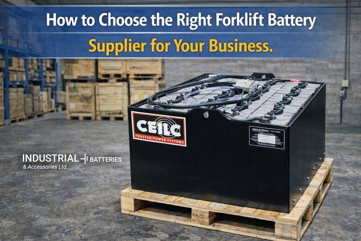 How to Choose the Right Forklift Battery Supplier for Your Business