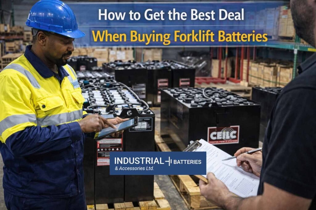 How to Get the Best Deal When Buying Forklift Batteries