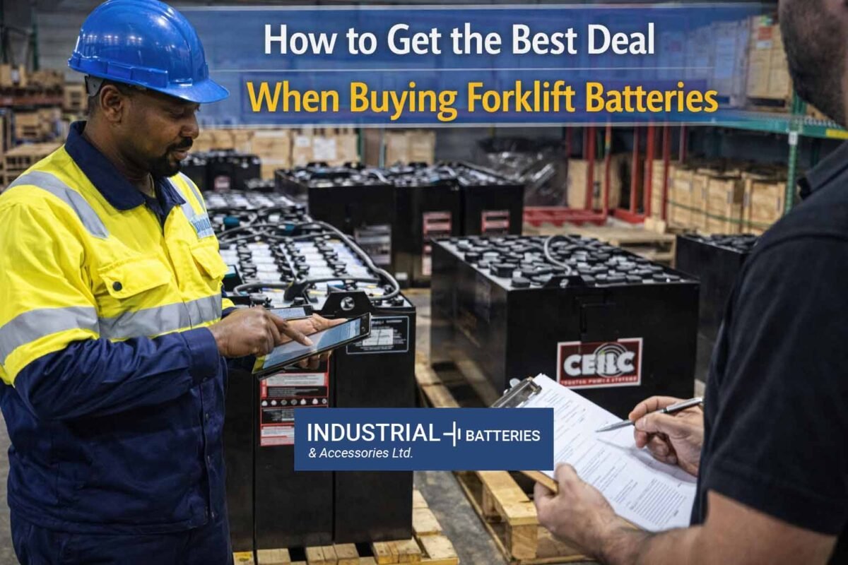 How to Get the Best Deal When Buying Forklift Batteries