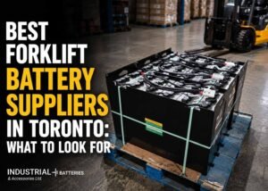 Best Forklift Battery Suppliers in Toronto What to Look For