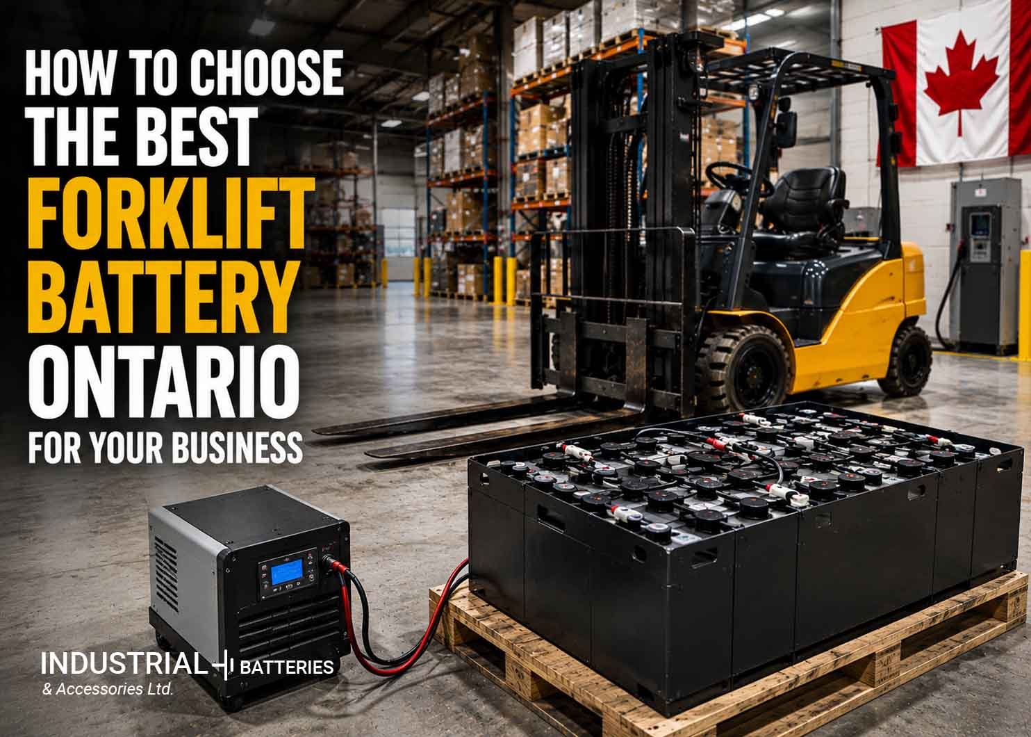 How to Choose the Best Forklift Battery Ontario for Your Business