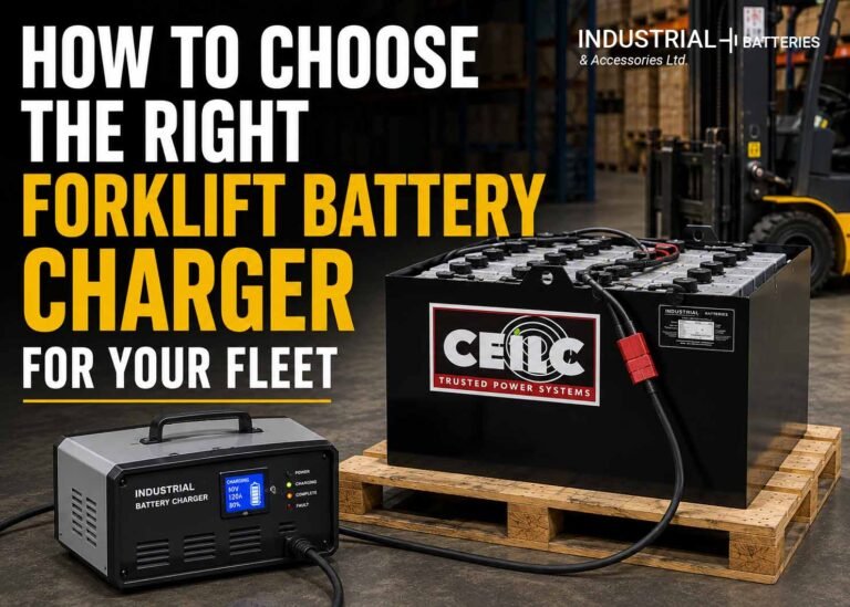 How To Choose The Right Forklift Battery Charger For Your Fleet ...