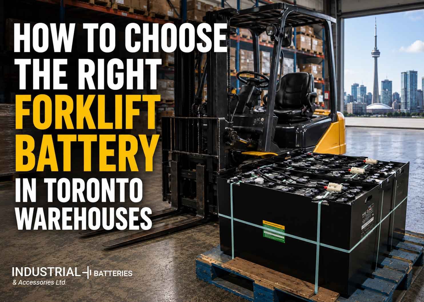 How to Choose the Right Forklift Battery in Toronto Warehouses