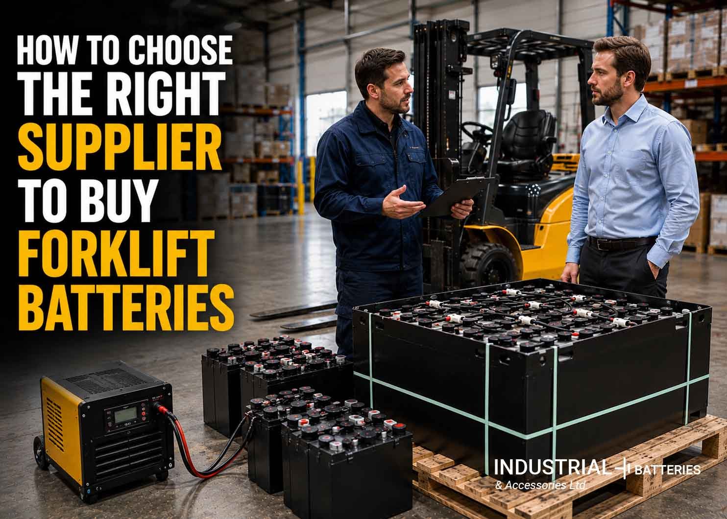How to Choose the Right Supplier to Buy Forklift Batteries