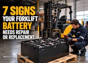 7 Signs Your Forklift Battery Needs Repair or Replacement