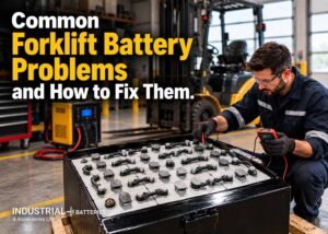 Common Forklift Battery Problems and How to Fix Them