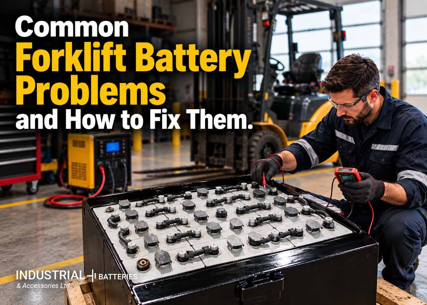 Common Forklift Battery Problems and How to Fix Them