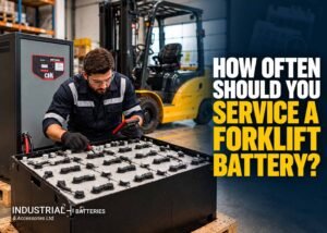 How Often Should You Service a Forklift Battery